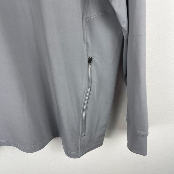 Coolibar David Leadbetter Performance Pullover Grey UPF 50+ Men's XXXL 3XL NEW - Picture 9 of 13